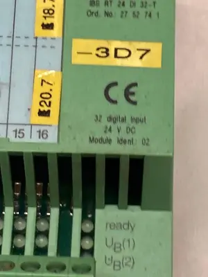 USED PHOENIX CONTACT IBS RT 24 DI 32-T