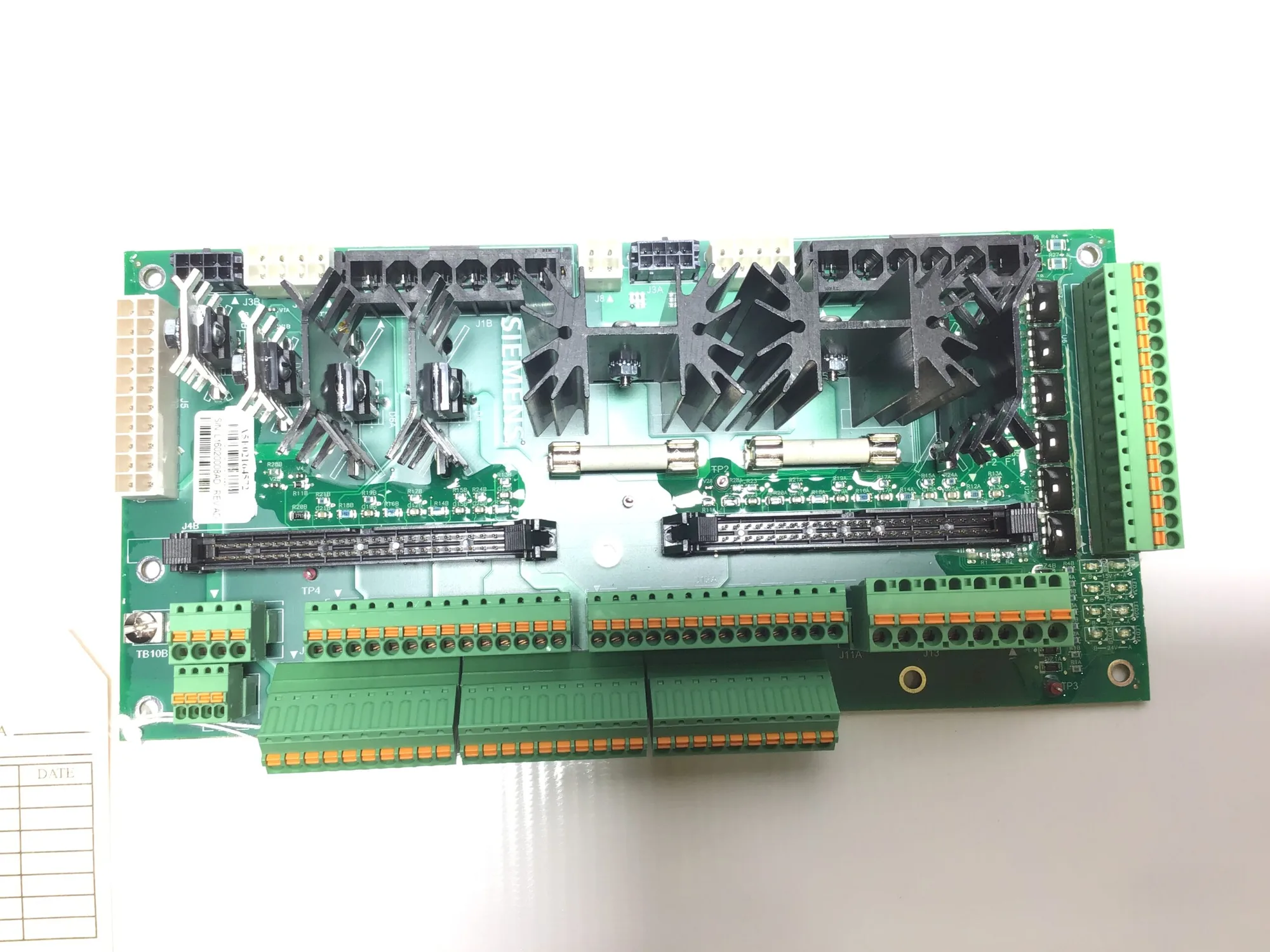 Siemens PN: A5E02164572 SN: L16020008AD REV AD Board