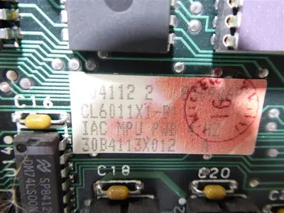 Fisher Rosemount CL6011X1-B1 IAC MPU Power Board 30B4113X012 Rev. A Used