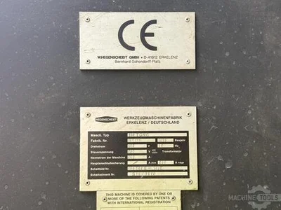 USED 1996 HEGENSCHEIDT MFD 106-T CNC