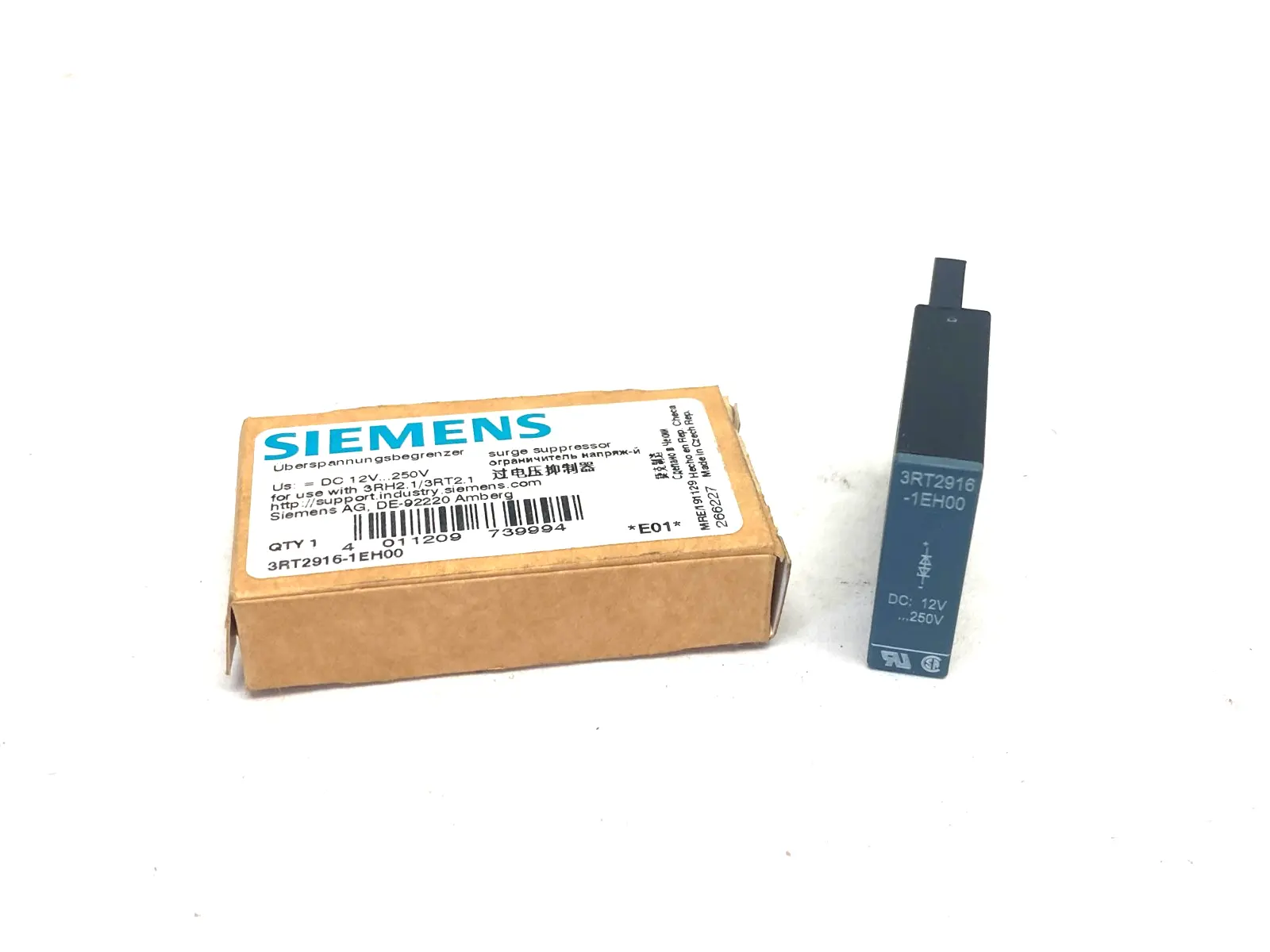 3RT2916-1EH00 | Siemens  Surge Suppressor, Diode Combination 12... 250V - New Other