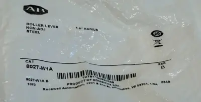 ALLEN BRADLEY 802T-DP LIMIT SWITCH W/LEVER SER. J 802TDP NEW,SURPLUS
