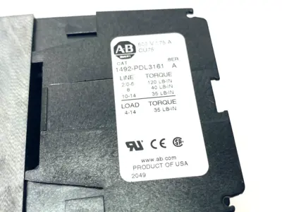 USED ALLEN-BRADLEY SER. A POWER DISTRIBUTION BLOCK 175A 600V