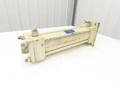 Parker Hannifin H-2HT-14 Hydraulic Cylinder 3.25"Bore 12" Stroke Flanged 2500psi