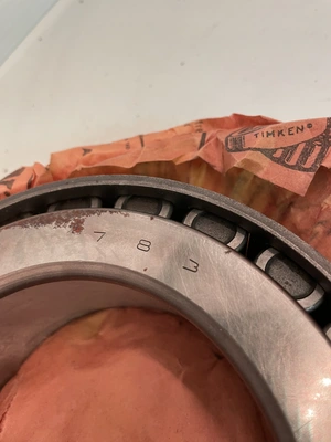 NEW /CAT NO.: 783 & 772 Bearings