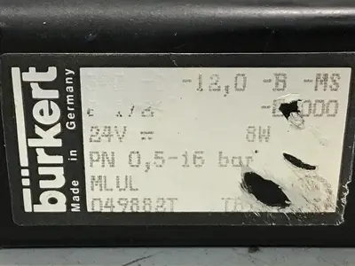 USED BURKERT 340-C-12,0-B-MS