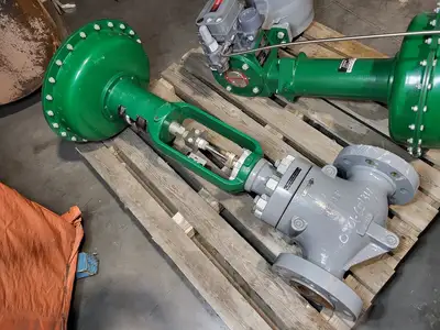 3" Class 900 Control Valve HPT w/ Size 60 Actuator 657
