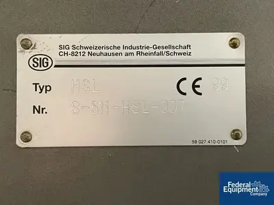 Used SIG Bosch Sig Flow Wrapper, Model HSL Flow Wrappers Ohio US | Federal Equipment Company #1338370