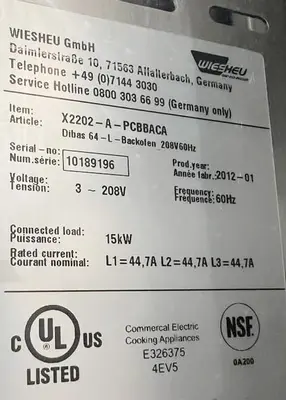 USED WIESHEU X2202-A-PCBBACA