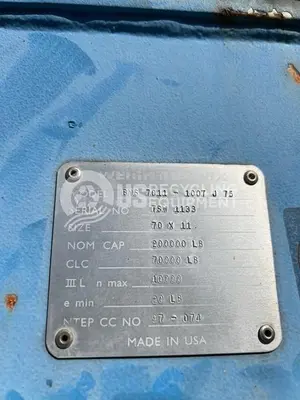 USED WEIGH-TRONIX BMS-7011-100T-J75