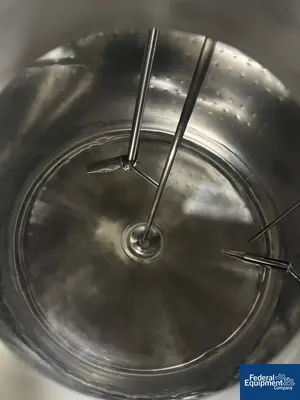 USED Precision 600 Liter Precision Stainless Reactor, 316L S/S, 45/100#