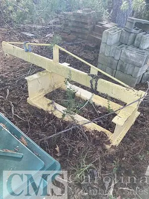 USED CUSTOM BUILT 7 FOOT FORKLIFT BOOM