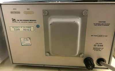 TEKTRONIX DM501 DIGITAL MULTIMETER, PG501 PULSE GENERATOR, SG502 Oscillator