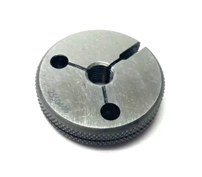 USED VERMONT GAGE THREADED RING GAUGE M10X1.25-6G NOGO PD 9.042