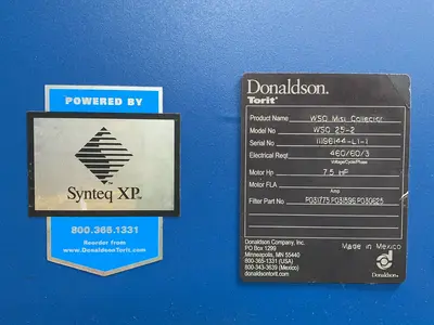 Used DONALDSON TORIT WSO 252 Mist Collectors Ohio US | HGR 24 #1404759