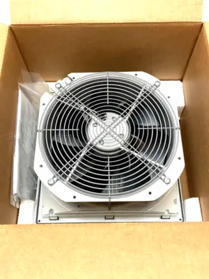 New | in-Stock Hoffman Side Mount Filter Fan Thermally Protected Electronic Component Fans Michigan US | Maverick Industrial Sales #1469022