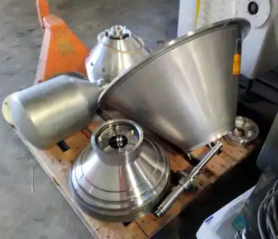 Alfa-Laval AX 213S-31B hermetic ultra-clarifier centrifuge, 316SS.