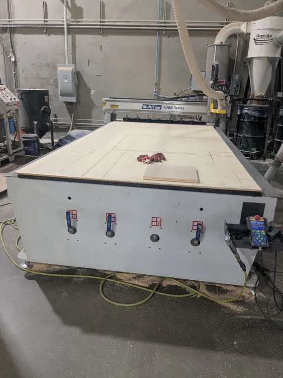 Used 2013 MULTICAM 1000 SERIES CNC Routers New York US | PlastiMach Corp #1106129