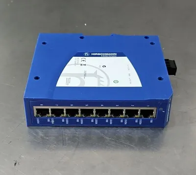 HIRSCHMANN SPIDER II 8TX/1FX EEC RAIL SWITCH. Loc 3A-20