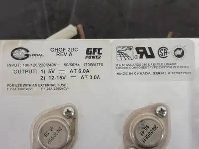 USED GFC POWER GHOF 2DC