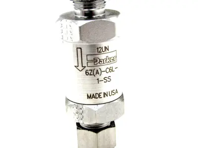 NEW PARKER 6Z-C6L-1-SS CHECK VALVE 3/8" 6Z-C6L-1-SS-C 6ZC6L1SS