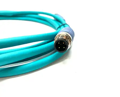 USED TURCK CORDSET NETWORK 4 PIN MALE / FEMALE U-41427
