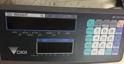 2651-700 Digi DC-190 ULTRA COUNT Progressive 100 Lb. Capacity Digital Scale, Model 1Q9500
