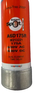 NEW MERSEN A6D175R FUSES 600VAC 175A