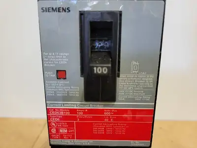 USED SIEMENS CED63B100