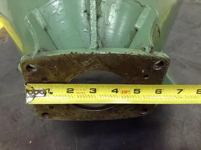 USED METAL FABRICATOR HOPPER572