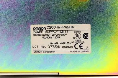 USED OMRON C200HW-PA204