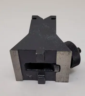 MACHINIST V-BLOCK - H: 2-7/8”, W: 2-1/2”, L: 2” DIMENSIONS