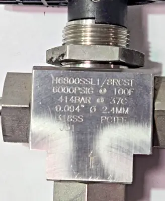 USED Ham-let H6800SSL1/16RCST