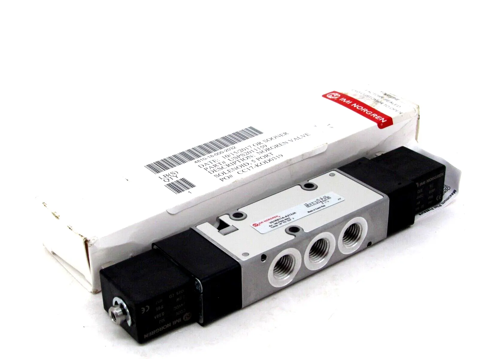 NEW IMI NORGREN V61R511A-A213JA VALVE V61R511AA213JA