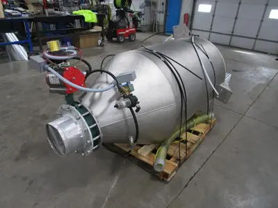 Smoot SS Scaling Hopper w/ Load Cells, Readout, and Control Panel