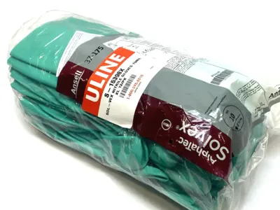 New | in-Stock Ansell AlphaTec Nitrile Chemical Gloves 13" 17 Mil XL S-15398X PKG OF 12 Gloves Michigan US | Maverick Industrial Sales #1395396