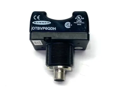Used Banner Momentary Action Touch Button M12 4-Pin 10-30VDC 46169 Photoelectric Sensors Michigan US | Maverick Industrial Sales #1410799