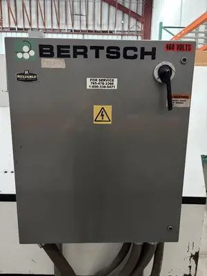 10' x 1" BERTSCH MODEL #100-10 4 ROLL HYDRAULIC PLATE ROLL, 2018: YOBRO #24784