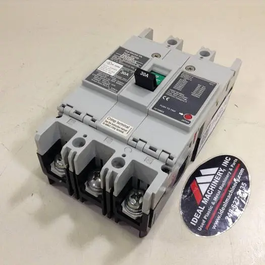 Used FUJI ELECTRIC SA103RCUL 30 Circuit Breakers Michigan US | Ideal Machinery #570557