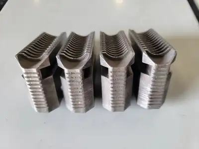 Lathe Chuck Top Jaws 3-1/2" x 2-1/2" x 1-1/4" (Set of 4)