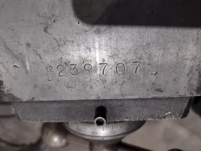 2 HP BRIDGEPORT SERIES I VERTICAL RAM TYPE MILL: YOBRO #24807