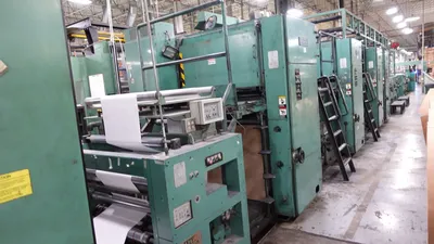 1993 Taiyo Kikai Ltd. BBR-400-3P Specialty Web Offset Press – Check & Business Forms | Machinery Solutions Group, Inc. (3)
