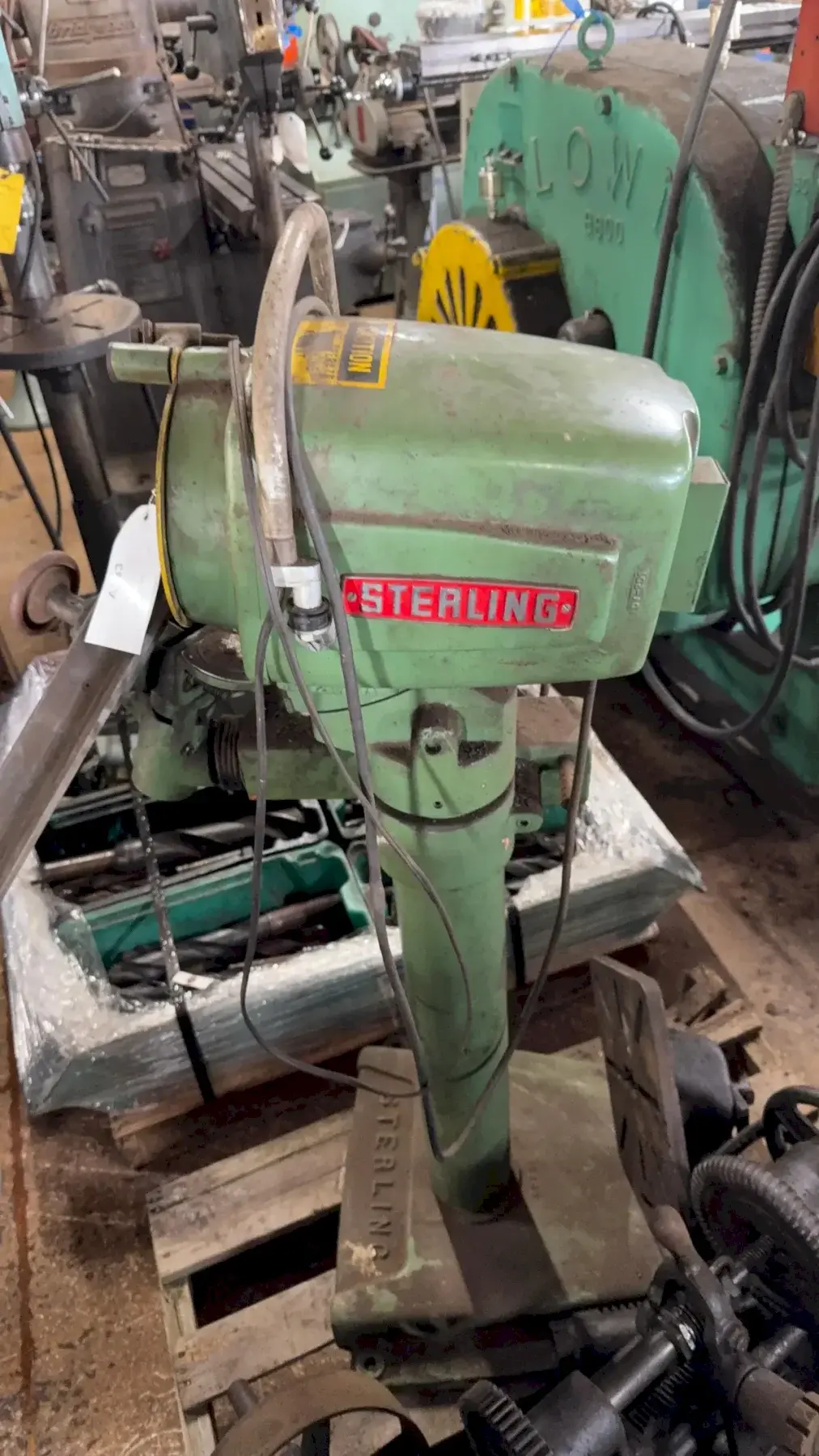 STERLING DRILL BIT SHARPENER, 110 VOLT: YOBRO #24964