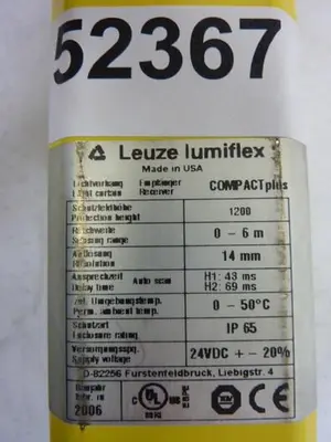 USED LEUZE CPR14-1200-S/R1