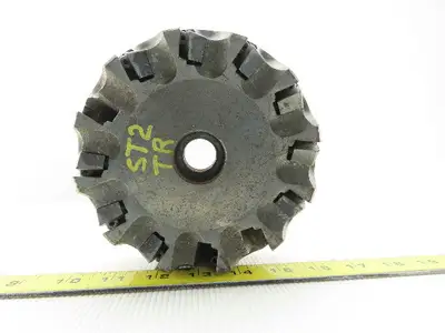 DiJet SMC-6012-10876 6" Indexable Face Mill Cutter 1-1/2" Arbor 12 Flute