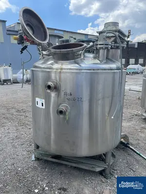 USED Lee Industries 360 Gal Lee Reactor, 304 S/S, 20/100#