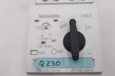 Siemens 3RV1031-4EA10 Motor Starter STOCK K-3824