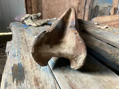 Used AFTERMARKET 5” X 66-1/2" CABLE TOOL DRILLING CHISEL BIT Tool Bits Pennsylvania US | East West Machinery & Drilling #1417241