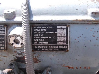 USED 1961 MONARCH 18