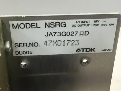 USED TDK NSRG JA73G027
